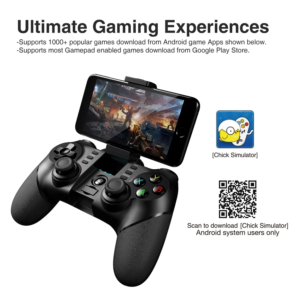 Игровой контроллер iPega PG - 9076 Bluetooth геймпад игровая консоль Android плеер 2 4G