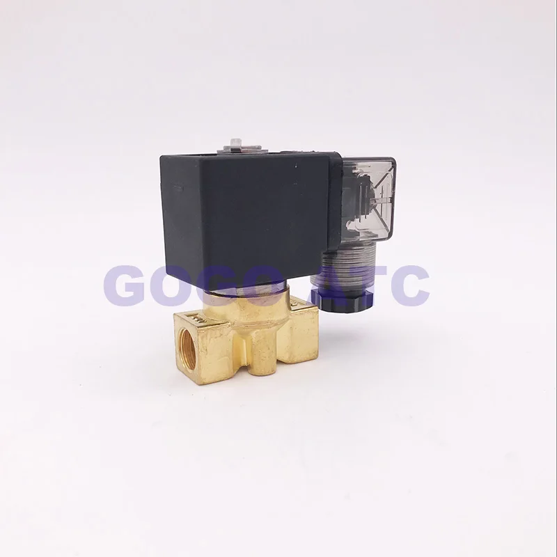 GOGO Brass water mini bistable запирающий Соленоидный клапан Port 1/8 &quot1/4 дюймов 1/1.5/2/2.5/3 мм