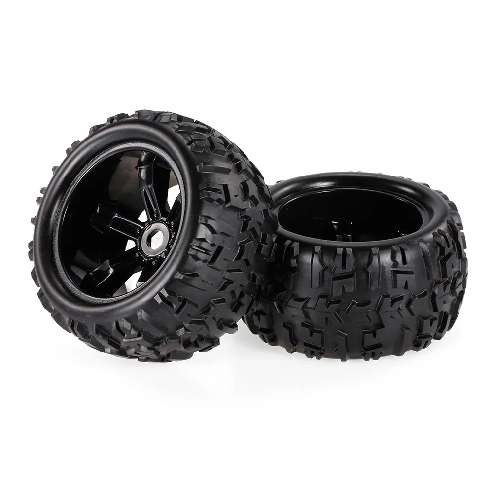 2шт 3 6 дюймов 150 мм монстр грузовик обод колеса и шины для 1/8 Traxxas HSP HPI E MAXX дикарь