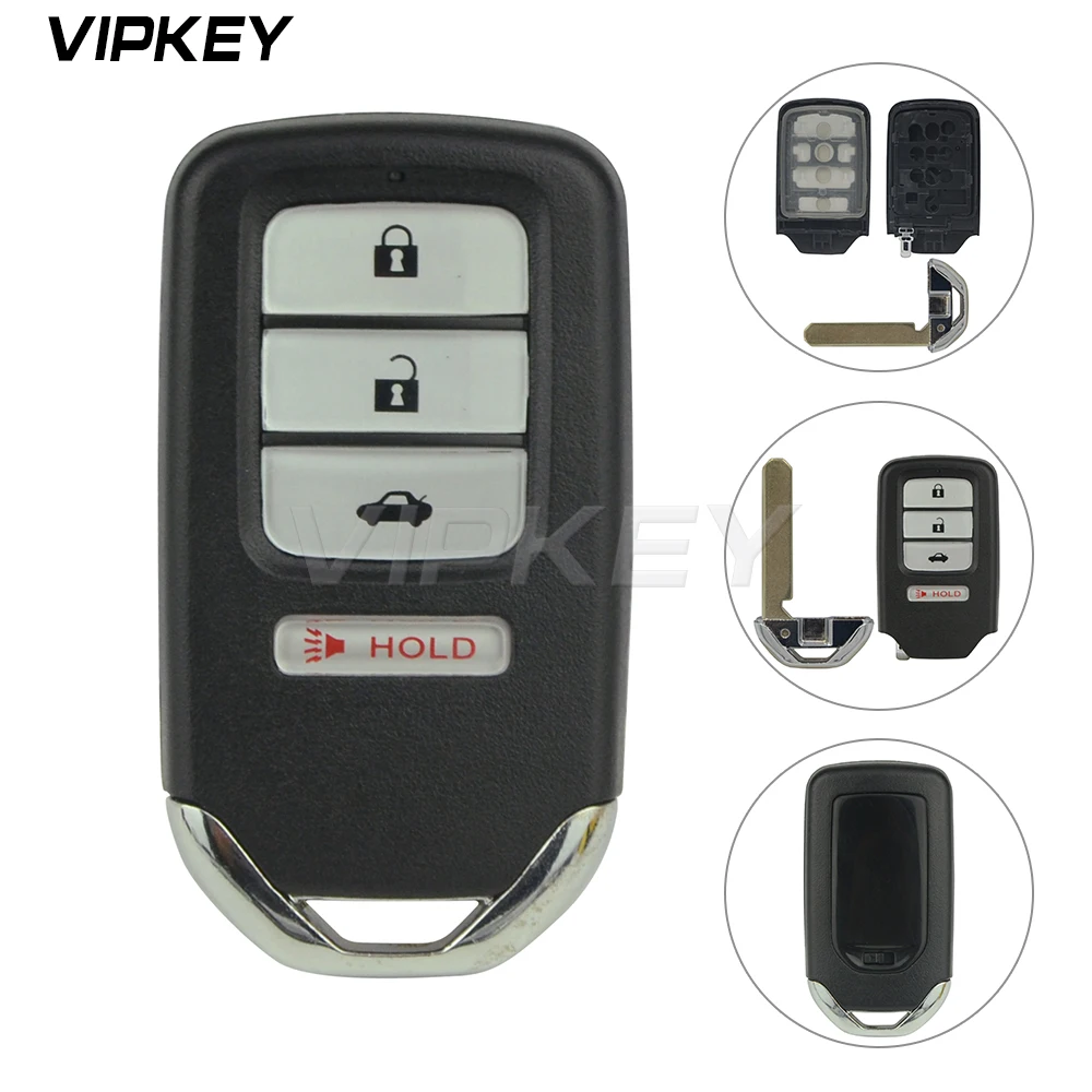 Чехол для пульта дистанционного управления с 3 кнопками Honda Accord Civic 2013 2014 2015|Ключ