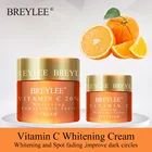 Breylee витамин C отбеливающий крем для лица и наборы крема для глаз удаление темных кругов выцветание веснушки Пятна отбеливание кожи лица Уход за кожей вокруг глаз
