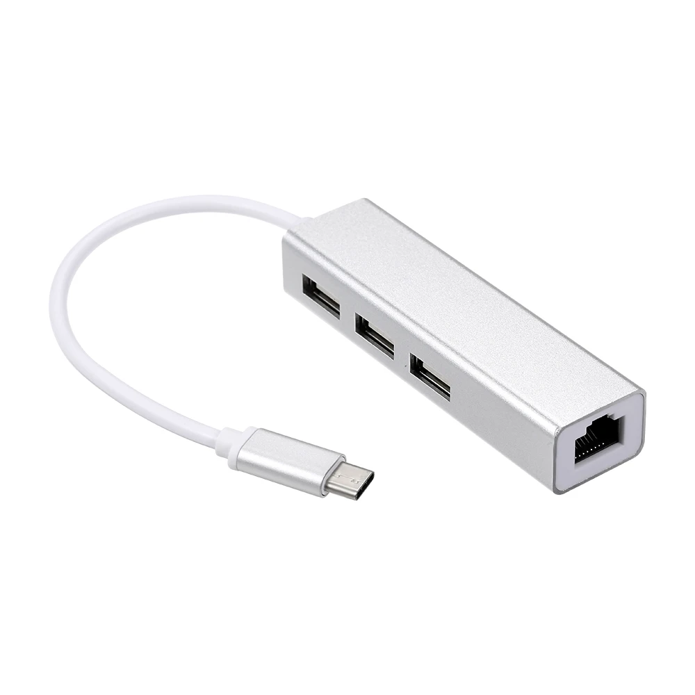 Адаптер USB 3. 0 Type-C с 3 портами RJ45 2 Мбит/с | Компьютеры и офис
