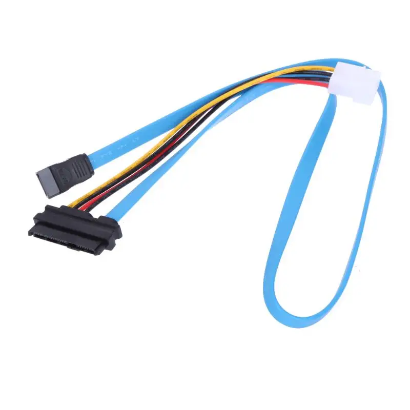 

7 Pin SATA Serial ATA to SAS 29 Pin and 4 Pin Power Adapter Connector Cable