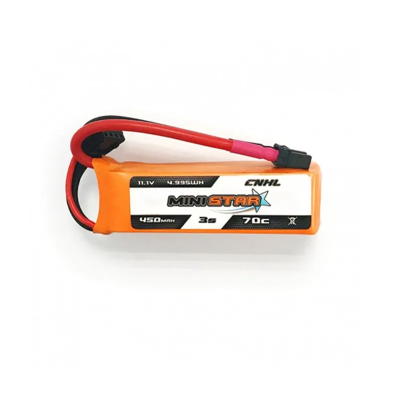 1/2/3/6 шт CNHL MiniStar 450mAh 11 1 V 3S 70C Lipo батарея XT30U разъем для радиоуправляемого дрона FPV