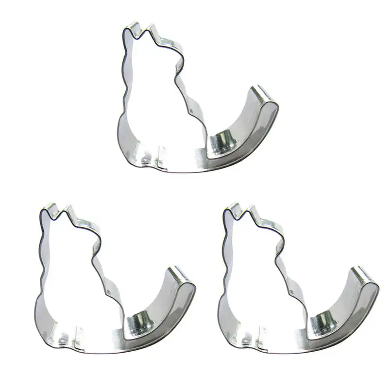 Мини формы для вырезания печенья в форме шиншиллы 3 шт. инструменты выпечки