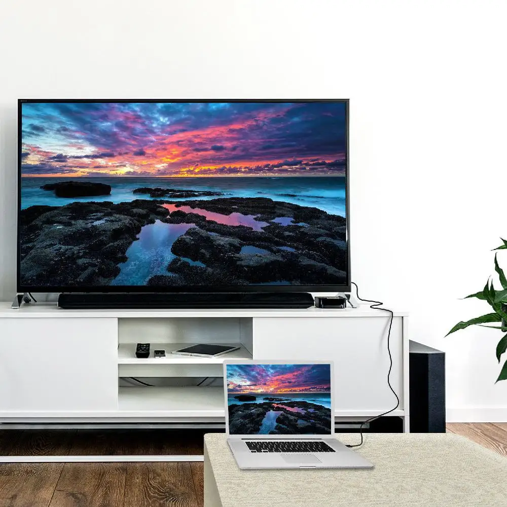 Адаптер переходник типа Папа HDMI для MacBook Pro Air r60 порт дисплея 1080P|Кабели VGA| |