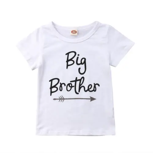 Новинка 2019 боди для новорожденных всей семьи с надписью Big Brother летняя