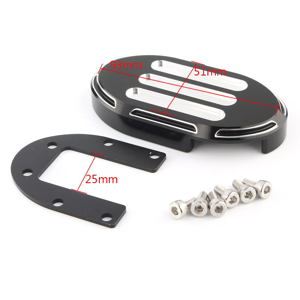 

Накладка на педаль тормоза Sportster XL883 XL1200, защита для Harley Dyna Wide Glide/V-Rod CNC, алюминиевые Запчасти для мотоциклов