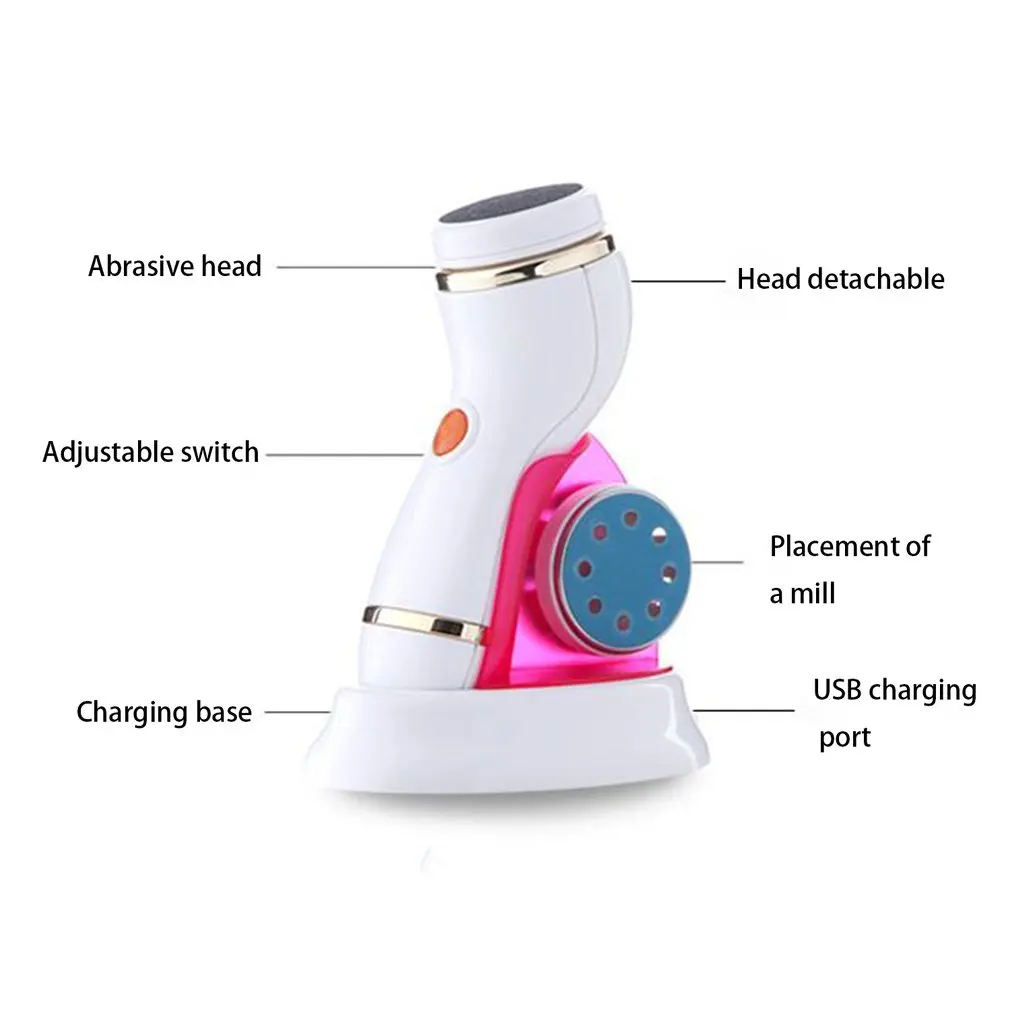 Электрическая Массажная щетка для ступней педикюрные инструменты