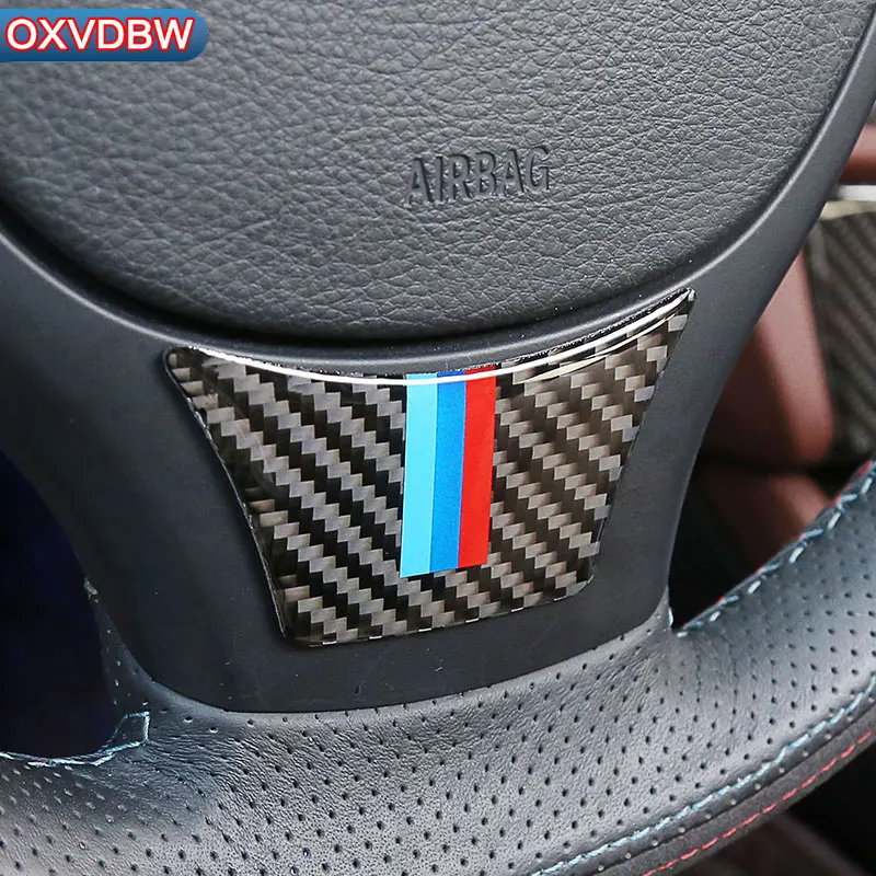 Для BMW 5 серии F10 Автомобильный интерьер углеродное волокно ремонт руль Панель