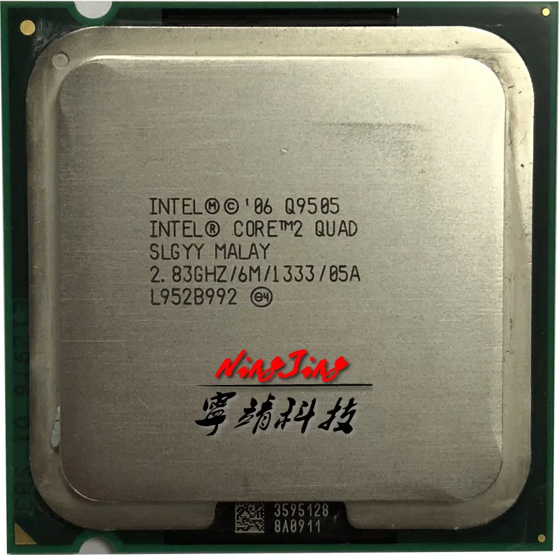 Процессор Intel Core 2 Quad Q9505 4 ядерный 8 ГГц LGA 775 б/у|Процессоры| |