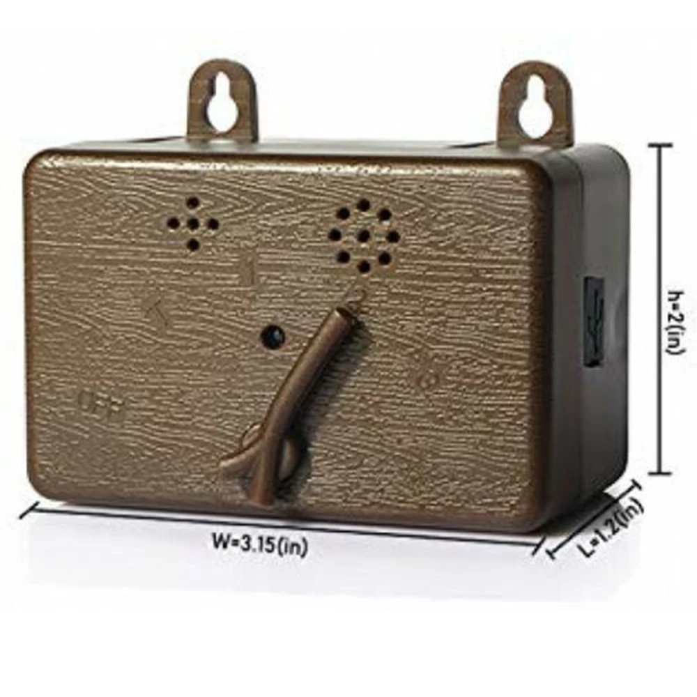 Mini Ultrasonic Anti Barking Stop Bark Repeller Outdoor No Control Training Device |