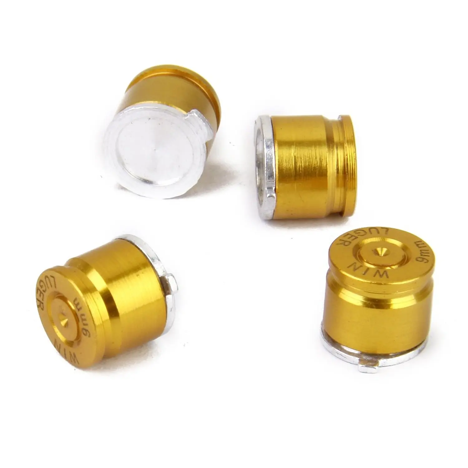 4pcs Replacement Aluminum Ball Buttons for PS3 / PS4 Controller - gold | Электроника
