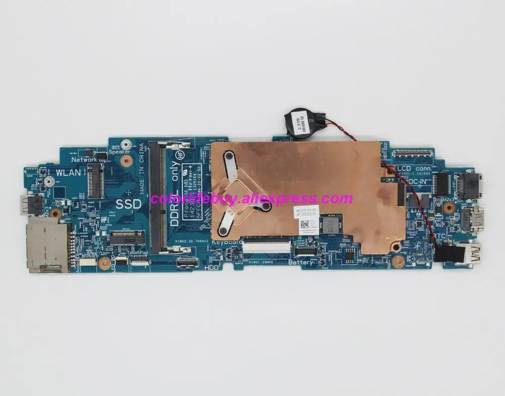 Genuine C1F00 0C1F00 CN-0C1F00 w N3540 2.16GHz CPU DDR3L 14230-1 5FFCR Laptop Motherboard for Dell Latitude 11 3150 Notebook PC