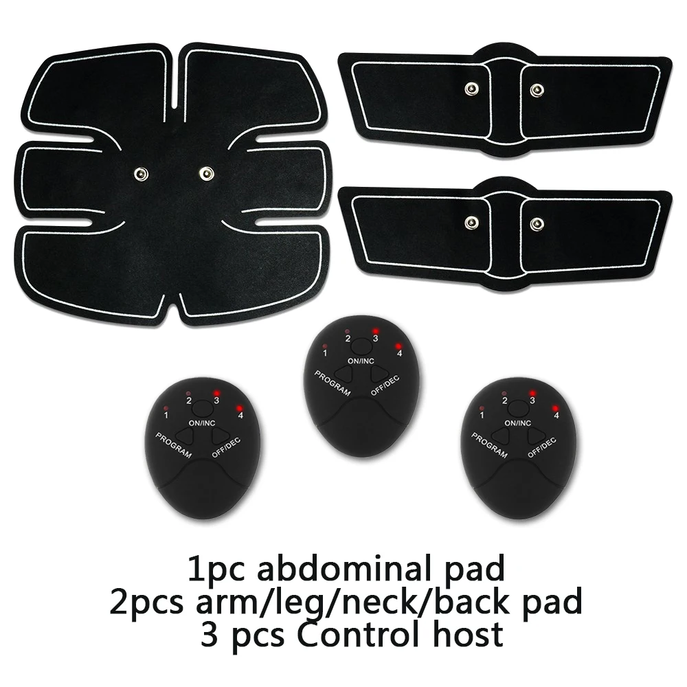 Muscle Stimulator Wireless EMS Stimulation Body Slimming Abdominal Exerciser Training Device Beauty Machine Massager |