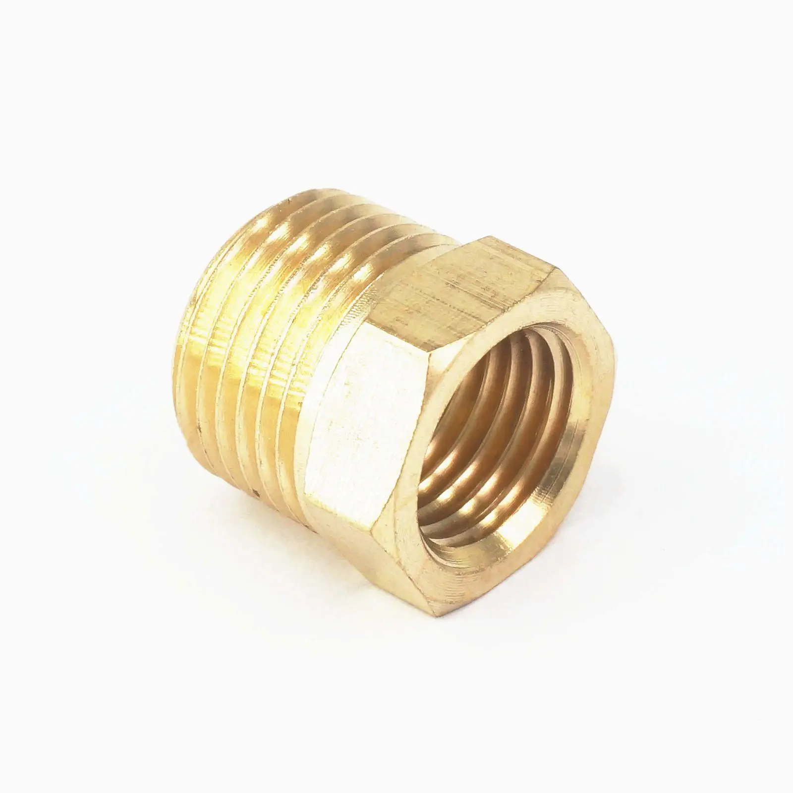 3/8 &quotNPT Male x 1/4&quot NPT Female понижающая втулка латунный Соединительный соединитель