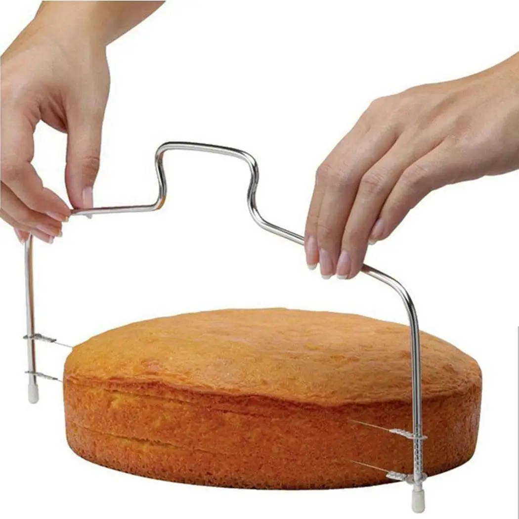 Резак для выпечки регулируемый нержавеющий Серебристый Стальной слайсер