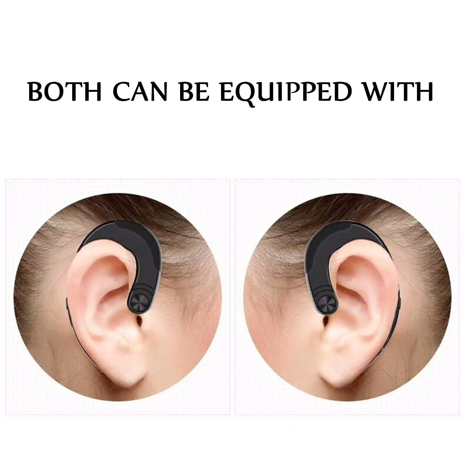 HBQ Q25 ушные крючки Bluetooth наушники с микрофоном беспроводные гарнитура для