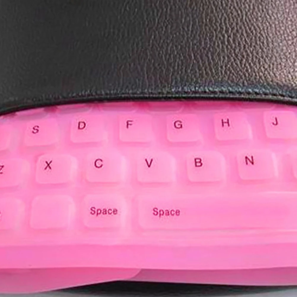 Портативная USB клавиатура русская версия Гибкая водостойкая Мягкая силиконовая