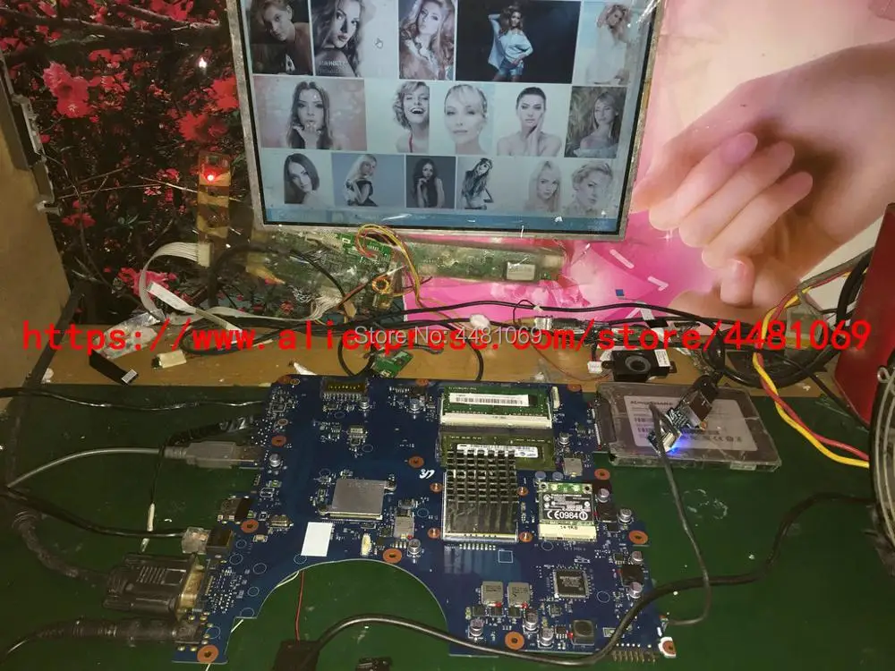 Для Samsung NP R540 ноутбук BA41 01218A 01219A 01220A Материнская плата ноутбука HM55 DDR3|Материнские