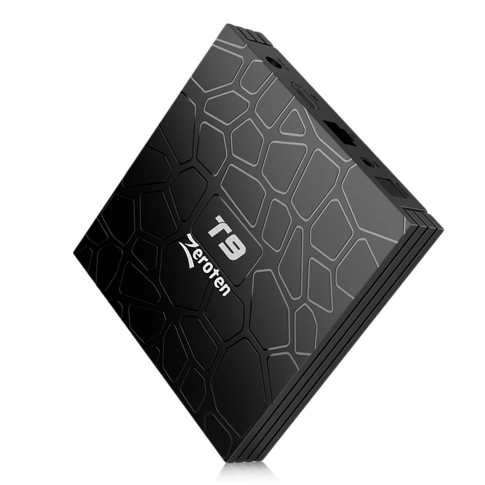 Zeroten T9 Android 8 1 Smart ТВ коробка RK3328 4 K HD GB + 32 GB/4 64 Декодер каналов кабельного