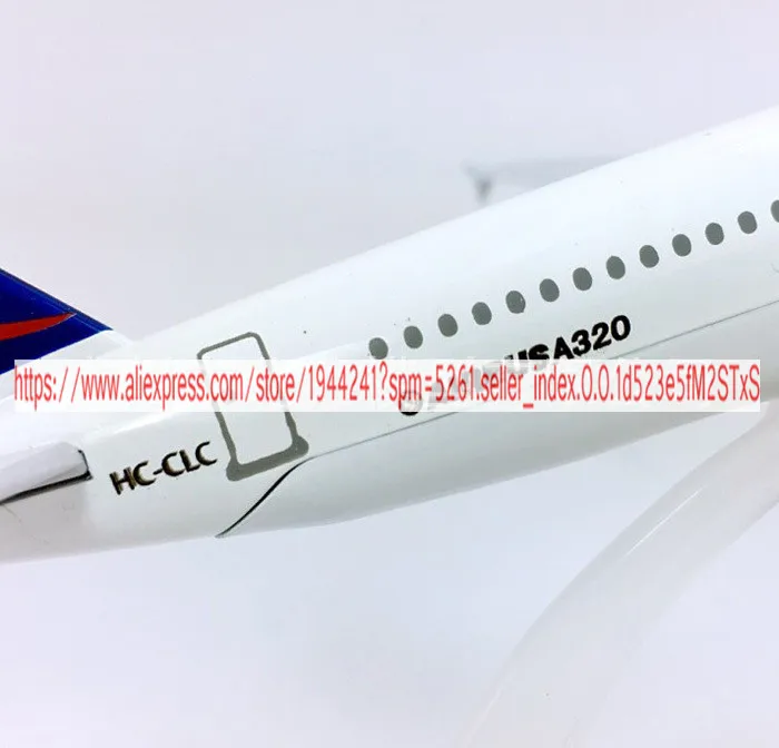 Сплав металла LAN Air A320 полета самолета Airbus моделирование статическое состояние