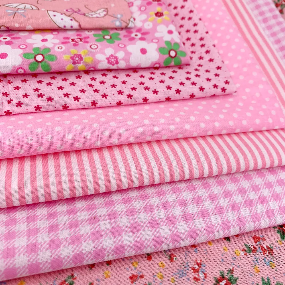 50x50 см 7 шт. Горячие Цветочные Лоскутные хлопковые ткани пряди для толстых