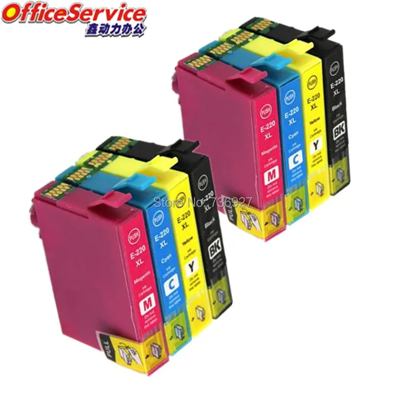 220XL 2941 T2201 совместимый чернильный картридж для принтера Epson WF 2630 2650 2660 2750 2760 XP 320 420