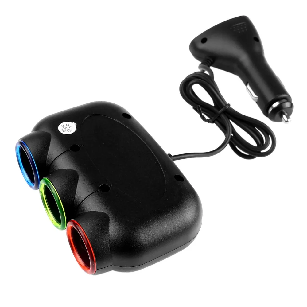 Powstro 12V 24V Автомобильное зарядное устройство с двумя портами USB 5V/2.1A мобильный