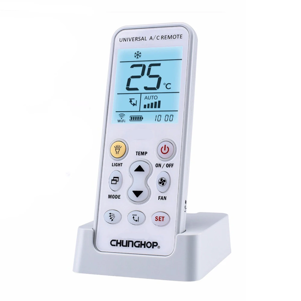 Chunghop K 390Ew Wifi умный Универсальный ЖК кондиционер A/C Пульт дистанционного