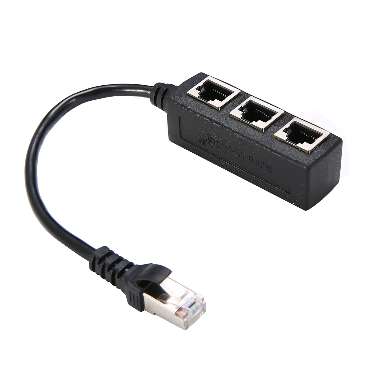 Сетевой разветвитель LAN Ethernet RJ45 с 1 штекером на 3 гнезда RJ45|Кабели VGA| |