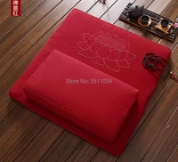 60x70cm southeast asia foldable lotus chinese zen buddhism zafu and zabuton meditation cushion meditation pillow zen buddhism