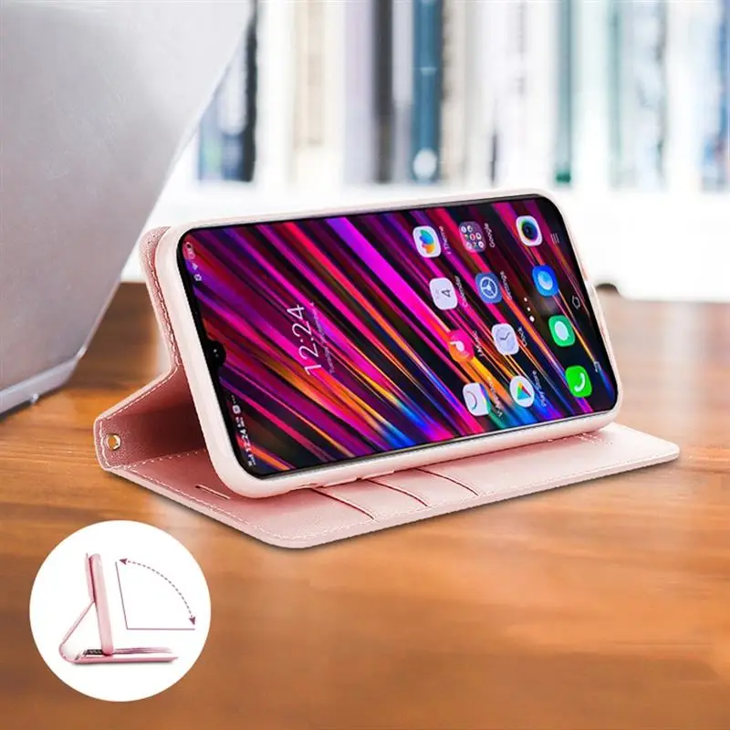 Из искусственной кожи с отделением для пластиковых карт Чехол встроенный