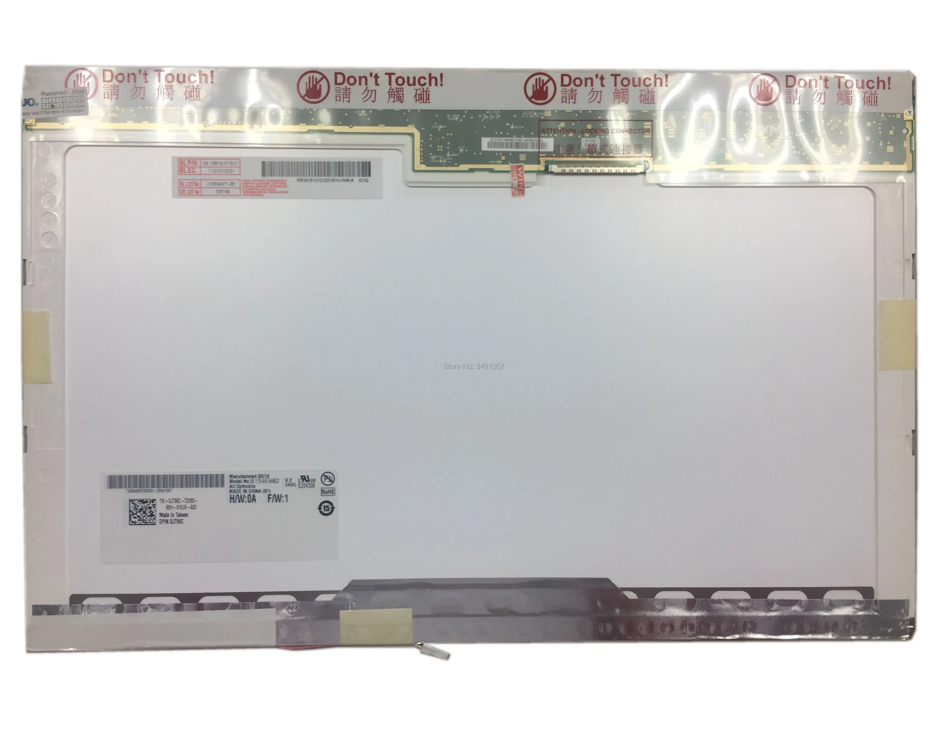 LALAWIN B154EW02 V.2 B154EW02 V.6 B154EW08 V.0 B154EW08 V.1 LP154WX3-TLC1 LTN154X3-L02 15.4 inch laptop lcd screen 30 pin