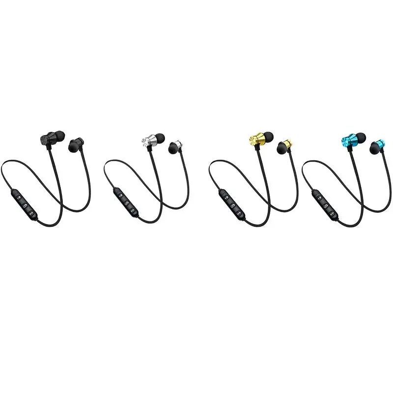 Наушники Bluetooth 4 2 магнитная притягательная гарнитура водонепроницаемая