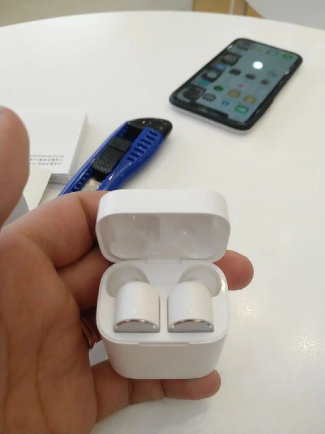 Оригинальные Bluetooth наушники Xiaomi Air TWS MI AAC HD шумоподавление сенсорная Беспроводная