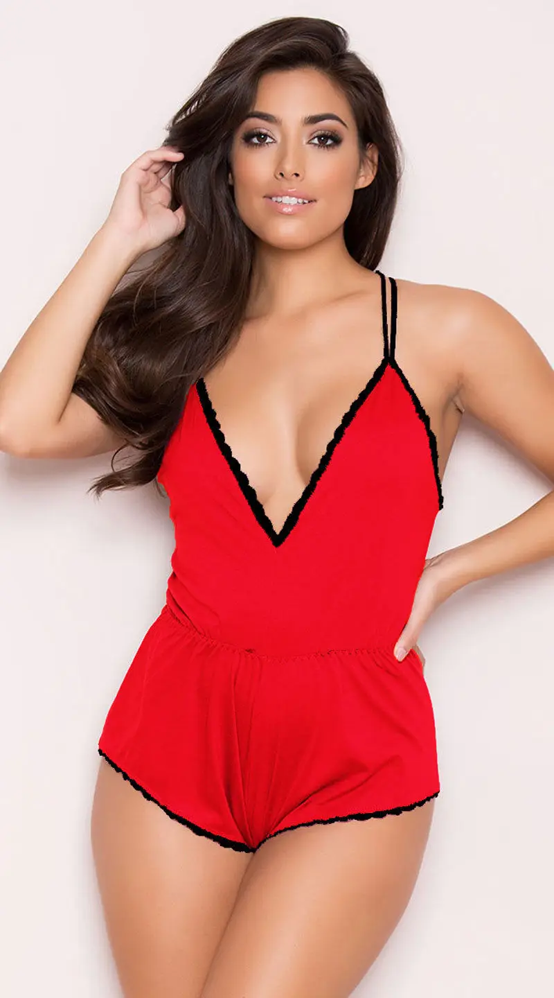 1 шт. женское сексуальное нижнее белье пижама из эластичного хлопка кружевная