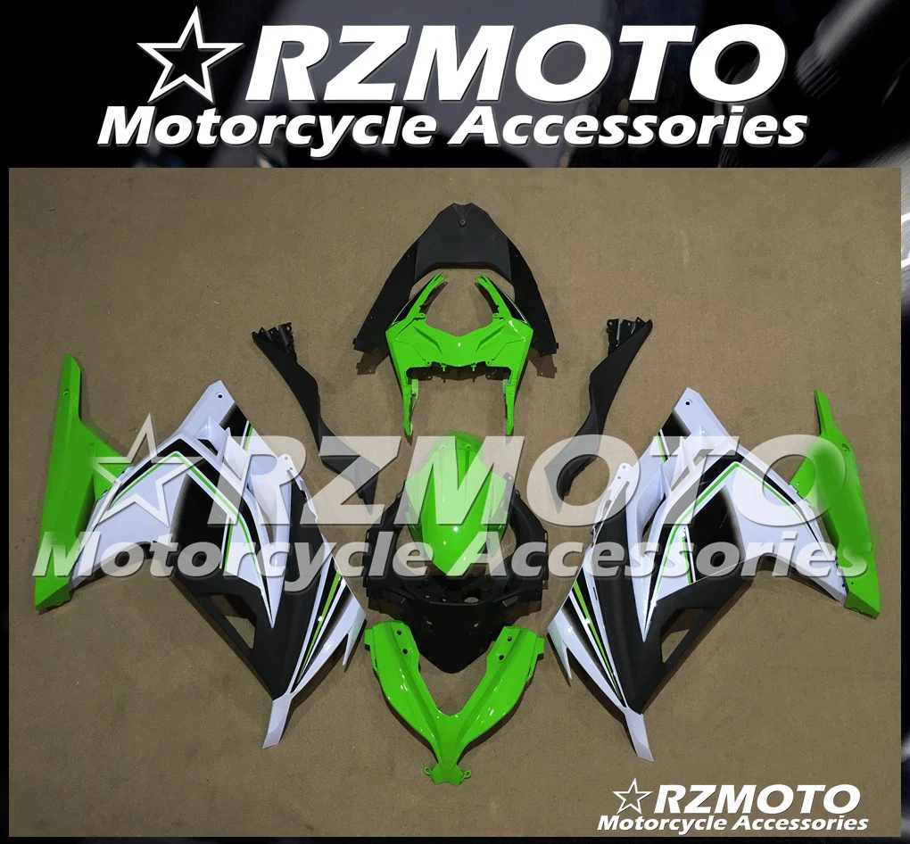 ABS обтекатель кузова комплект пригодный для Kawasaki Ninja300R 13 14 15 16 17 Ninja250R EX250 EX300 2013 2014