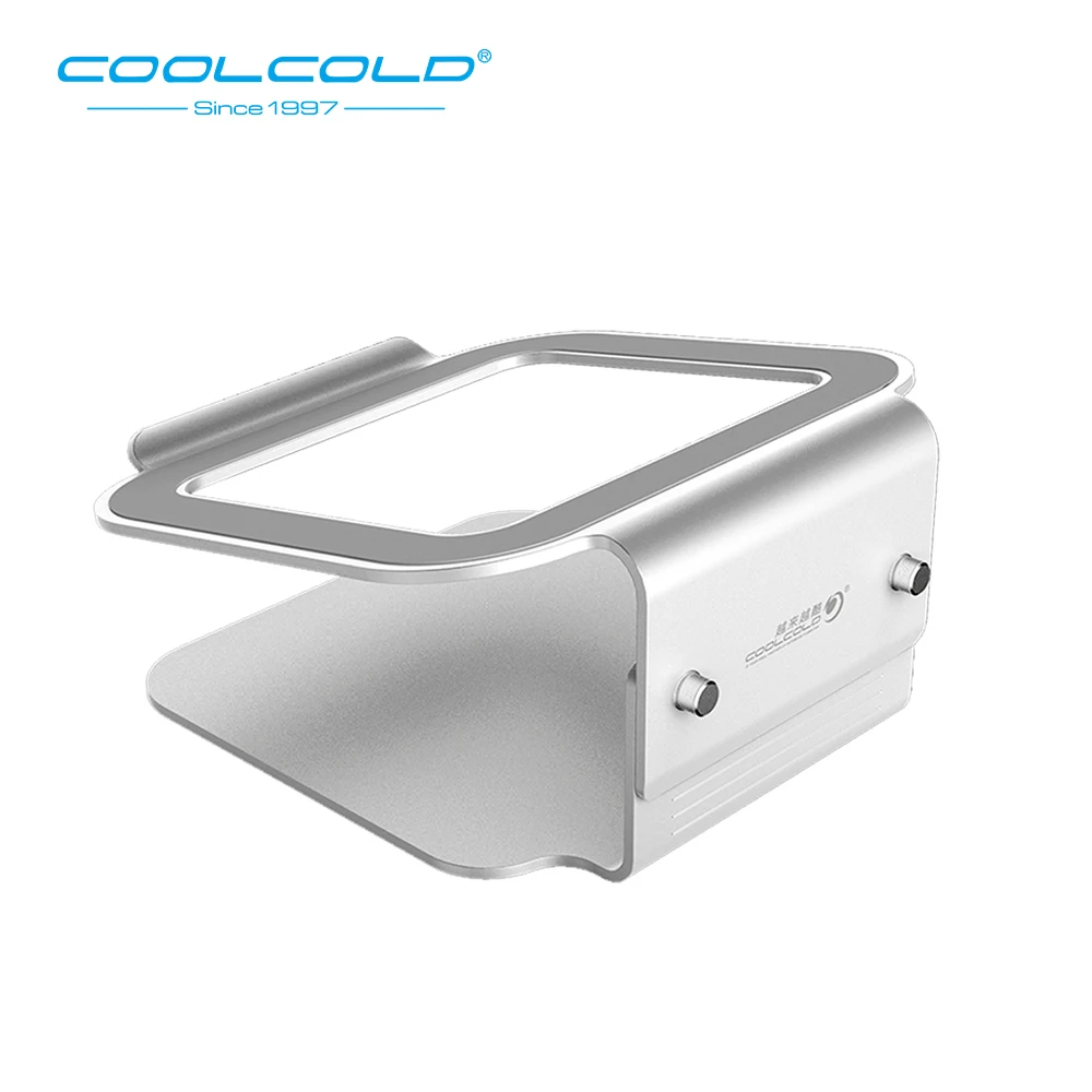 Охлаждающий алюминиевый держатель COOLCOLD для ноутбука охлаждающая подставка 12