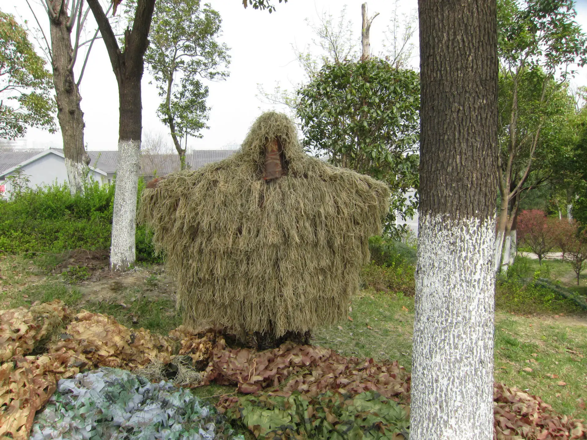Охотничий костюм Outlife военный тактический Костюм Ghillie камуфляжная накидка пончо