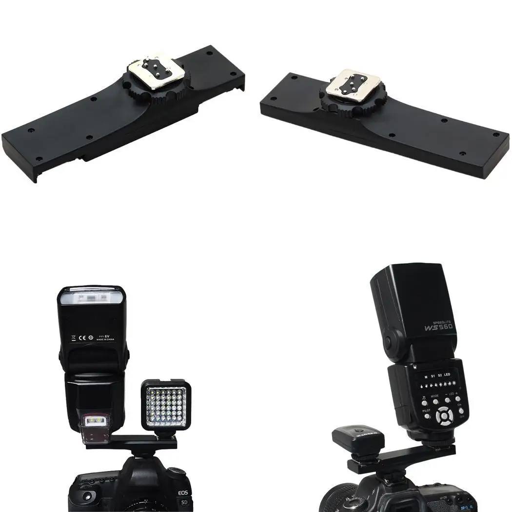 TTL держатель вспышки Speedlite кронштейн черный сплиттер для поддержания полного