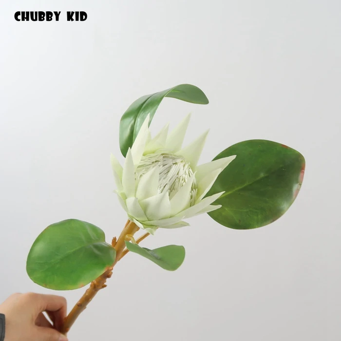 10 шт./лот! Оптовая продажа искусственные шелковые цветы Protea cynaroides украшение на