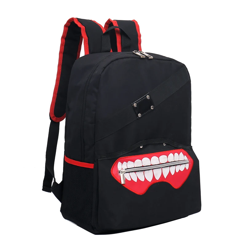 Аниме Токийский Гуль Оксфорд Рюкзаки Высокое качество унисекс мультфильм сумки