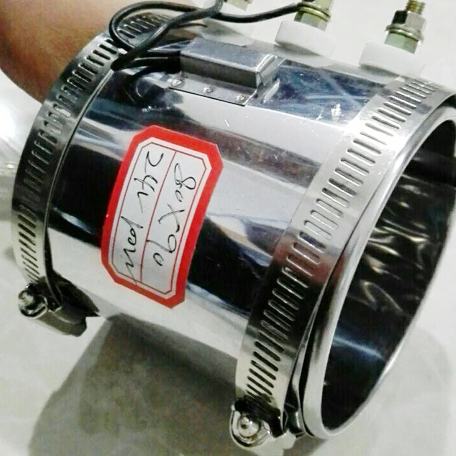 

24V Filter Electric Heating Ring Heater Stainless Steel For Car Diesel Pump Oil Filter Air Parking Heater