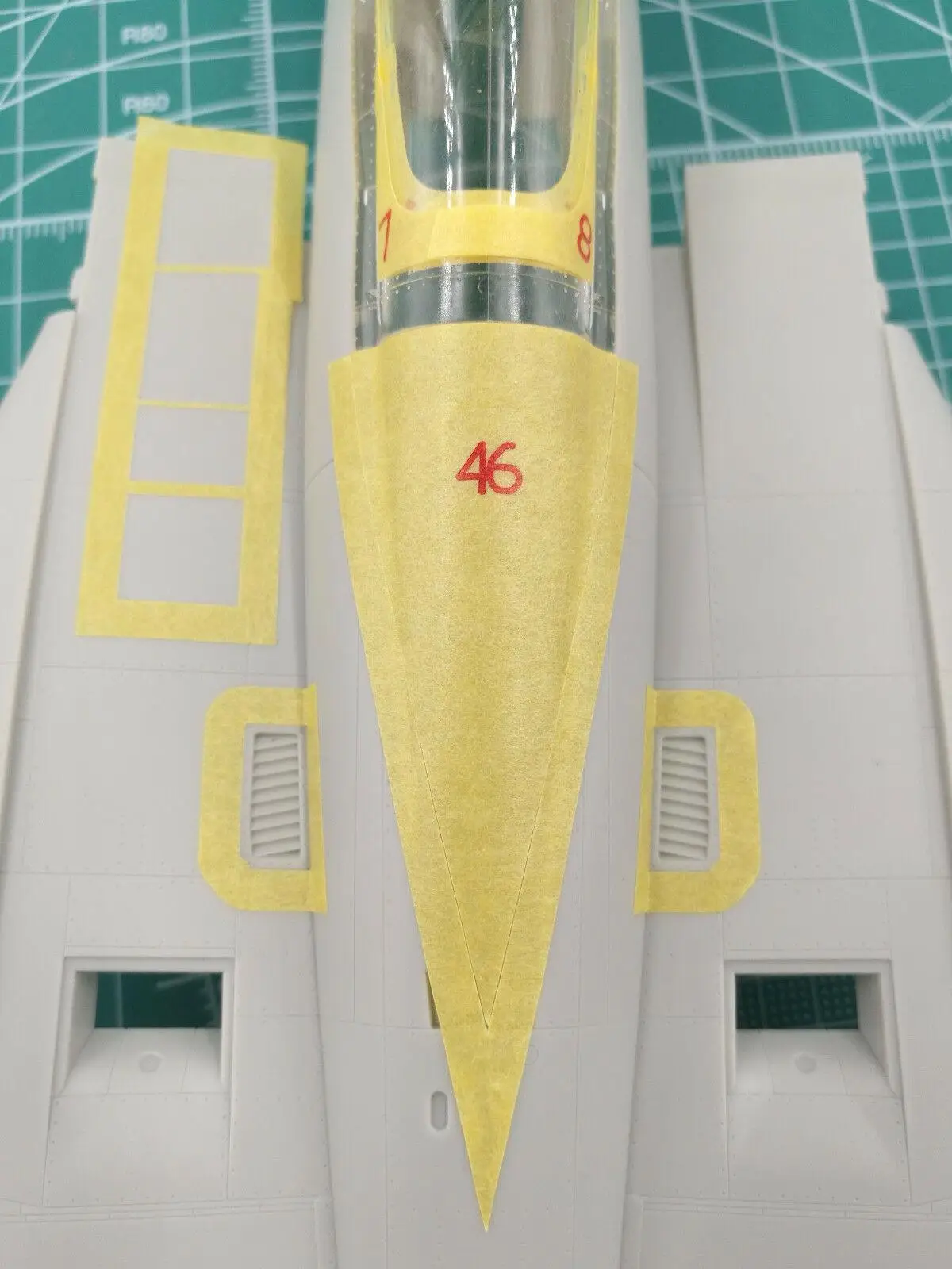 Гибкая маска для GALAXY 1/48 D48004 F-14A Tomcat моделей Tamiya 61114 | Игрушки и хобби