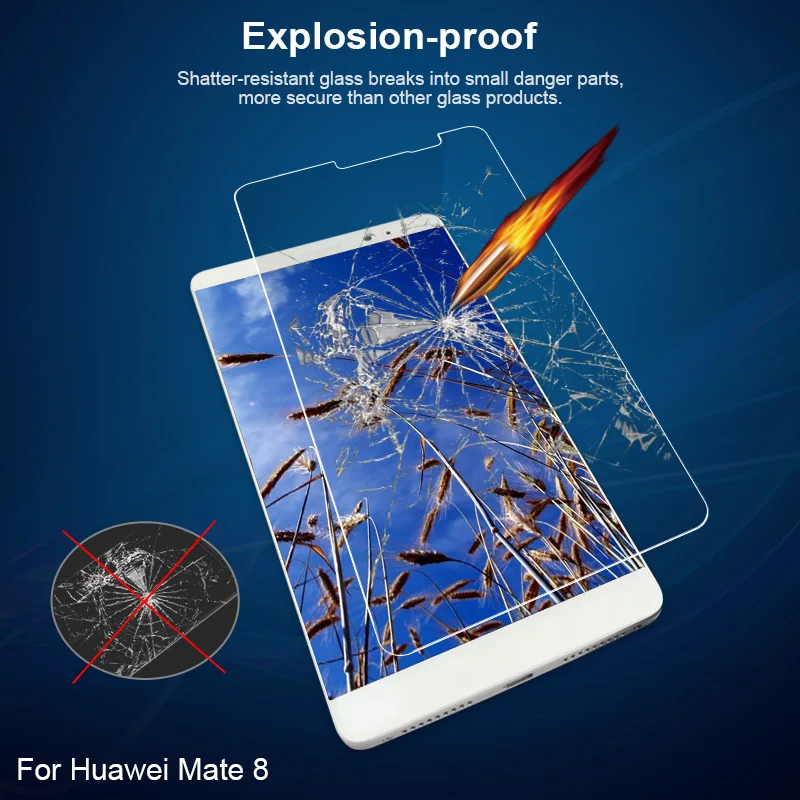 Для Huawei Mate 8 Защитная пленка из закаленного стекла для экрана Мобильные