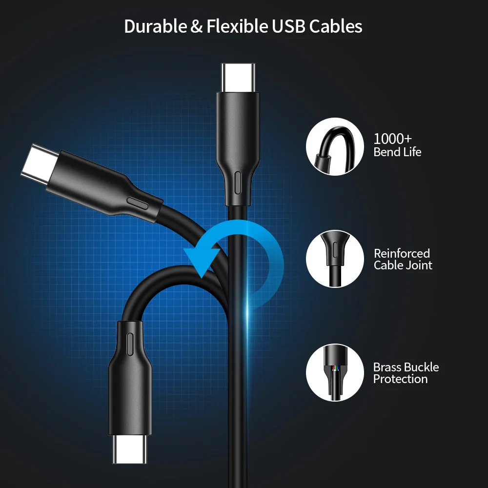 RAXFLY USB Type C Cable For Samsung S9 S8 Fast Data Sync USB-C Charging Wire Phone Charger Cord Xiaomi Mi9 Redmi Note 7 | Мобильные