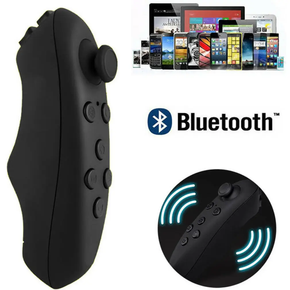 VR BOX беспроводной Bluetooth геймпад дистанционного джойстики управление для iPhone samsung