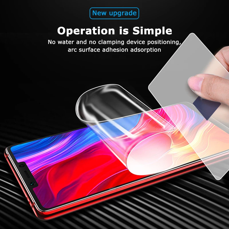 Изогнутая мягкая Гидрогелевая пленка для XiaoMiRedMi 5 plus Note5pro Защитная экрана