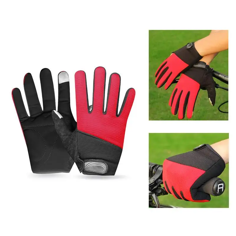 2018 New Touch Screen Riding Gloves All Men And Women Fall Winter Fleece Motorcycle Mountain Bike | Спорт и развлечения